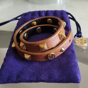 Tory Burch Leather Bracelet